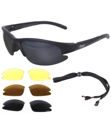 Rapid Eyewear glasses: 'Nimbus' sports glasses with polarized interchangeable lenses for men and women. The original RC Modelglasses - Buy Online on GoSupps.com