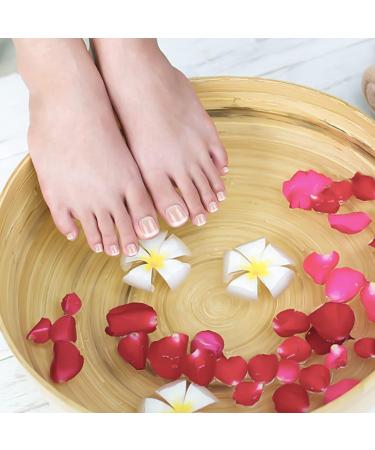 Buy Smatime 112 Pcs French False Toenails - Full Cover Nail Tips for Women & Girls | DIY Manicure Decoration | International Shipping Available - Buy Online on GoSupps.com