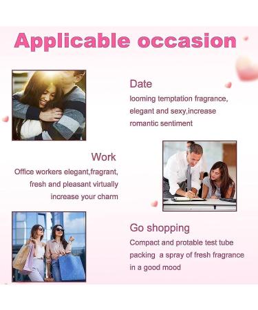 ZHBiwmatn 2024 New 8Pcs Lusty Pheromone Perfume The Original Pheromone Infused Essential Oil Perfume Pheromone Perfume for Women Pheromone Perfume Spray for Women 12ml - Buy Online on GoSupps.com