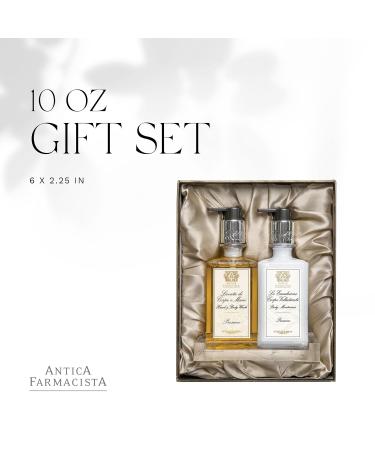 Antica Farmacista Prosecco Gift Set - Hand/Body Wash & Moisturizer with Acrylic Tray | Luxury International Shipping - Buy Online on GoSupps.com