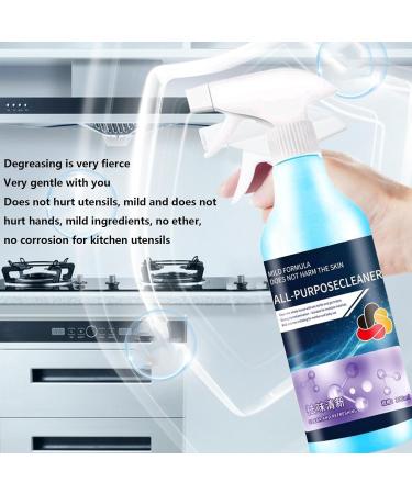 Kitchen Cleaner Spray - Gentle Household Cleaner Multipurpose 300ml Large Capacity - Powerful Cleaning Spray for Bathrooms Bedrooms Dining Rooms Kitchens - Buy Online on GoSupps.com