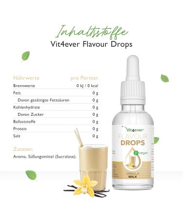 Buy Flavor Drops 3x50ml Bundle Zero Calorie Milk Chocolate Vanilla Milk & Butter Biscuit Basic 10 Pack for Tasty Recipes - Buy Online on GoSupps.com