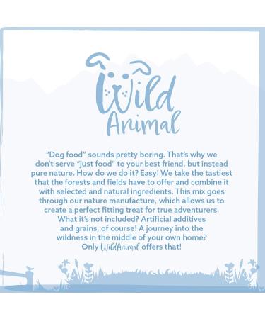 Wild Animal Whelp Premium Puppy Food Maxi Salmon with Haddock Blue Whiting Sweet Potato and Asparagus Grain Free Pack of 1 (1 x 6 kg) - Buy Online on GoSupps.com