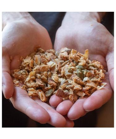 Keto Peanut Butter Crunch Granola by Keto and Co - 2.7g Net Carbs/Serving, Gluten Free, Diabetic Friendly, No Added Sugar - 10 Servings, 10 Ounce - Buy Online on GoSupps.com
