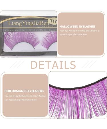 Mobestech Lash Extension Kit 3 Pairs Colorful Mascara Black Outfit Mascara Black Lashes Wispy Fake Eyelashes Clothing Extend Miss - Buy Online on GoSupps.com