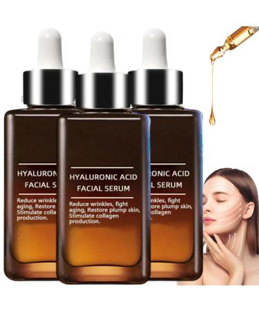 HOUXIANDOU Coolord Skinfirming Rejuvenating Serum Coolord Rejuvenating Serum Collagen Face & Body Serum for Skin Tightening Reduces Fine Lines and Wrinkles 3 Bottles