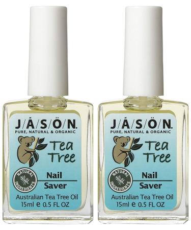 Jason Tea Tree Oil Nail Saver - 0.5 oz - 2 pk