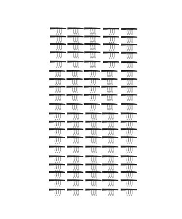 100 Pieces Wig Clips - 3 Teeth Black Stainless Steel Wig Accessories for Hair Parts & Caps - Buy Online on GoSupps.com