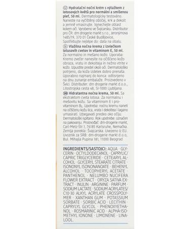 Whale Balea Moisturizing night cream pack of 3 3 x 50 ml - Buy Online on GoSupps.com