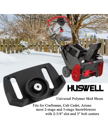 HUSWELL Universal Roller Wheel Skid Slide Shoes - Snow Blower Accessory - Buy Online on GoSupps.com