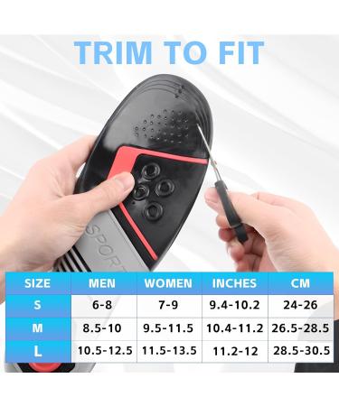 TIMORA Plantar Fasciitis Insoles with High Arch Support + Compression Socks - Pain Relief for Flat Feet, Heel Spurs, Arch Support - Buy Online on GoSupps.com