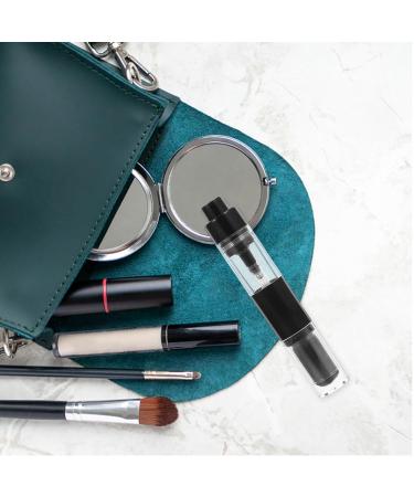 Angoily Multifuntional Telescopic Makeup Brush Set - Bottle Blush Honey Powder Liquid Foundation & Manicure Brushes - Compact Travel Size Black - Buy Online on GoSupps.com
