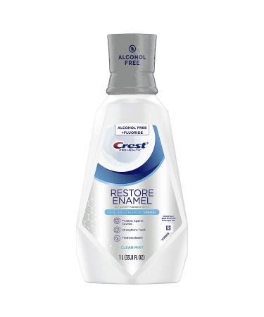 Crest Pro-Health Restore Enamel Mouthwash - Clean Mint - 33.8 Fl. Oz.