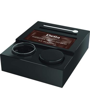 Delia Cosmetics Brow Powder - Natural Herbal Eyebrow Coloring in Brown | 20 Applications for Thickened Darkened Eyebrows | Complete 4g Pack - Shop Now! - Buy Online on GoSupps.com