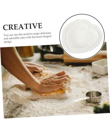 OMaju 5pcs Heart Cake Mold Cake Molds Silicone Love White Silica Gel (Color : Whitex3pcs Size : 22X4CMx3pcs) 22X4CMx3pcs Whitex3pcs - Buy Online on GoSupps.com