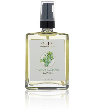 Farmhouse Fresh Citrus Cilantro Body Oil 4 Fl Oz