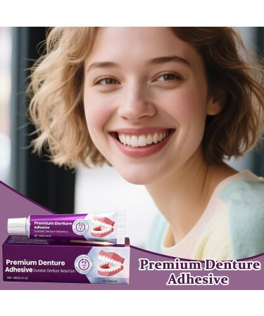 Denture Adhesive Maximum Holding Power 40 Grams Cream Glue Repair Full Partial Cream with Strong Holding Power for DenturesFor Daily Use by Women and Adults with Vo - Buy Online on GoSupps.com