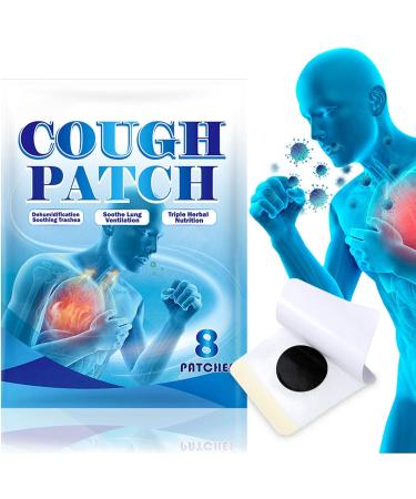 Cough Patch 40 Pcs Cough Relief Chest Cold Suppressant Sticker Acupoint Physiotherapy Pad - Buy Online on GoSupps.com