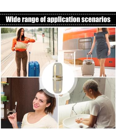 Portable Toothbrush Cup Holder | Compact Leak Proof Travel Toothbrush & Toothpaste Storage for Bathroom - Buy Online on GoSupps.com