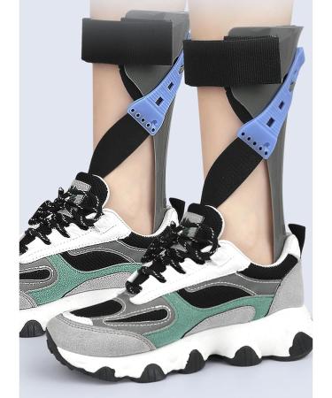 ZJchao Drop Foot Brace - Elastic Ankle Support for Foot Drop Improve Gait & Posture - Compression Orthosis for Men & Women - Buy Online on GoSupps.com