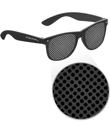 Pearl Relaxation Glasses - 3-Set Eye Gymnastics & Relaxation | Black Grid Glasses for Ultimate Eye Comfort - Buy Online on GoSupps.com