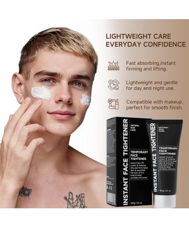 HUSPUR Face Tightener Instant Face Lift Cream Temporary Instant Wrinkle Filler for Skin Tightening and Lifting Cream Daily Moisturizer for Women Men 100ml 2 Packs - Buy Online on GoSupps.com