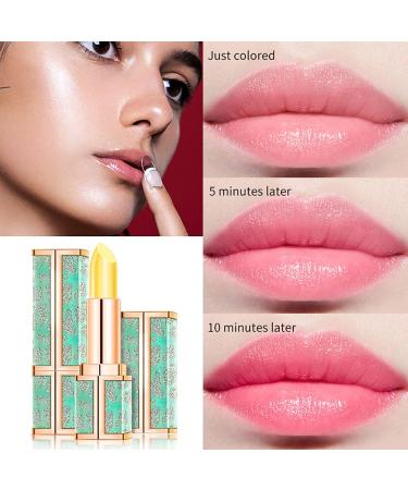 Allbestaye Color Changing Jelly Lipstick - Waterproof Color Lip Balm for Beautiful Lips | Buy Now! - Buy Online on GoSupps.com