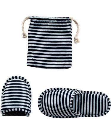 Non-Disposable Cotton Travel Slippers | Portable Spa Hotel Indoor Slippers | Women's Size 8-11, Men's Size 6-9 - Buy Online on GoSupps.com
