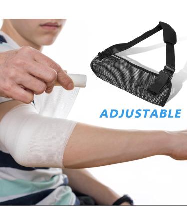 Breathable Mesh Arm Shoulder Sling - Medical Immobilizer & Support Brace for Injury Recovery | Unisex - Buy Online on GoSupps.com
