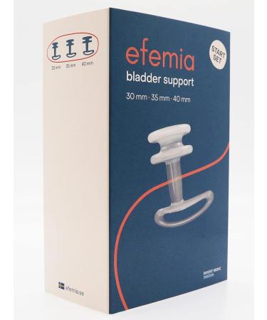 Efemia Bladder Support Device for Women with Stress Urinary Incontinence Vaginal Tampon for Sports Comfortable & Discreet Reduces/Prevents Leaks 16hrs/Day Up to 3 Months - Pack of 3 3-Pack - Buy Online on GoSupps.com