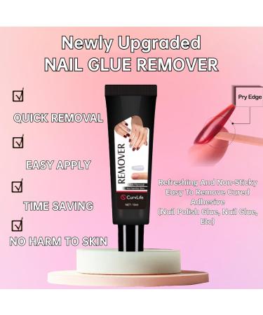 Buy Semi Solid Nail Glue Gel - No UV Light Super Strong Acrylic Nail Bond for Press Ons - 10g Long Lasting | International Shipping Available - Buy Online on GoSupps.com