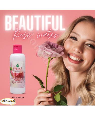 Buy Elhawag Rose Water - Natural Purified Roses for Refreshing Skin & Lasting Scent | 4.39 oz (130 ml) - International Shipping Available - Buy Online on GoSupps.com