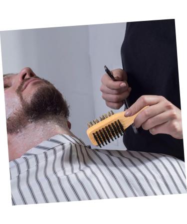 Fomiyes Double-Sided Beard Brush | Perfect Christmas Gift for Men | Hairdressing & Beard Shampoo Brush | 11.5x3.7x4.4cm - Buy Online on GoSupps.com