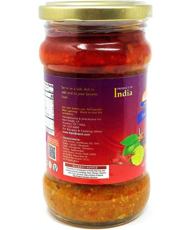 Rani Lime Pickle Hot (Achar Spicy Indian Relish) 10.5oz (300g) Glass Jar Vegan | Gluten Free | Non-GMO | No Colors | Popular Indian Condiment Indian Origin FRUITS & VEGETABLE 10.5oz Hot Lime - Buy Online on GoSupps.com
