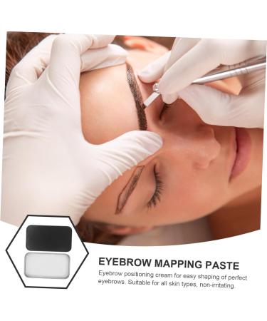 FOMIYES Eyebrow Facial Paint Positioning Cream Tool Women Eyebrow Mapping Paste Eyebrow Cream Eyebrow Shape 1 count (Pack of 1) Black - Buy Online on GoSupps.com
