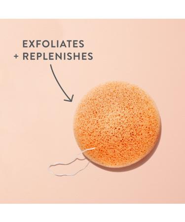 Honest Beauty Gentle Konjac Sponge - Refreshingly Clean | Eco-Friendly Skincare - Buy Online on GoSupps.com