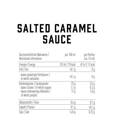 Got7 Sweet Premium Sauce - Low Calorie Salted Caramel Dessert Sauce (250ml) | Ideal for Weight Loss | International Shipping Available - Buy Online on GoSupps.com