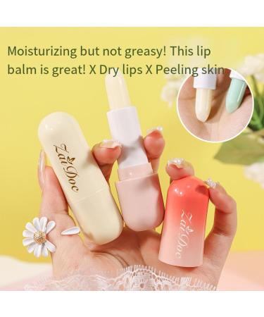 3 Packs Moisturizing Lip Balm Set Natural Hydrating Lip Care with Strawberry Plant and Avocado Nourishes & Soothes Dry Chapped Lips 0.1oz 3 pcks - Buy Online on GoSupps.com