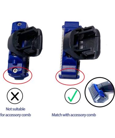 Replacement Shaver Comb for Solo Electric Shaver Head | Trimmer Head 1MM 3MM 5MM & Brush - International Shipping Available - Buy Online on GoSupps.com