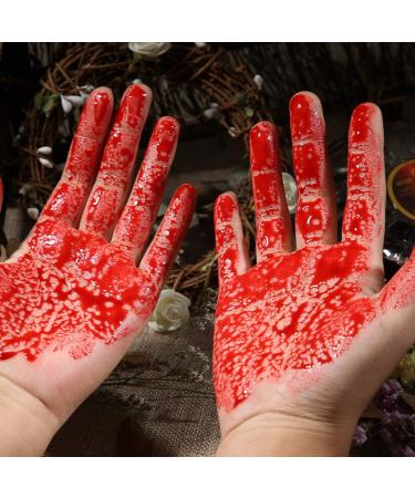 Professional Fake Blood for Halloween Wounds & Scars | Zombie Makeup (30ml) - International Shipping Available - Buy Online on GoSupps.com