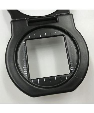 Portable 10X 30mm Mini Three-Folding ES Portable Pocket Magnifier LED Lights Loupes with Scale for Reading Magnifier 10x Hand-held Full of Stars - Buy Online on GoSupps.com