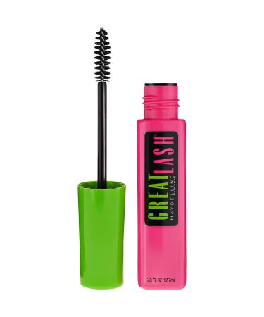 Maybelline Great Lash Washable Mascara Brownish Black 102 0.43 oz (Pack of 6)