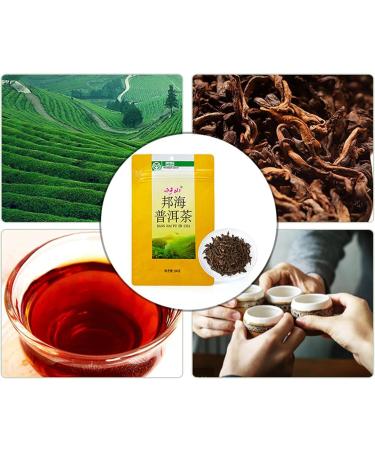 Th en Vrac Th Vert Grandes Feuilles du Yunnan Chinois Th Pu'Er Puerh en Vrac pour la F te du Matin Apr s Midi Longue Dur e de Conservation 180 G/6 3 Oz - Buy Online on GoSupps.com