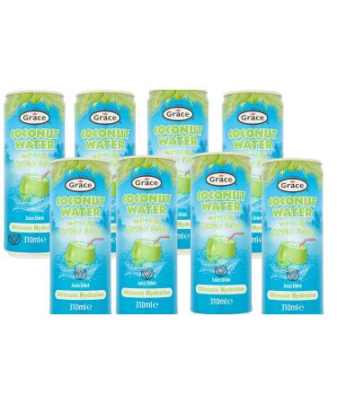 Grace Coconut Water Juice Drink with Real Coconut Pieces 310ml | Pick Any Number of Cans