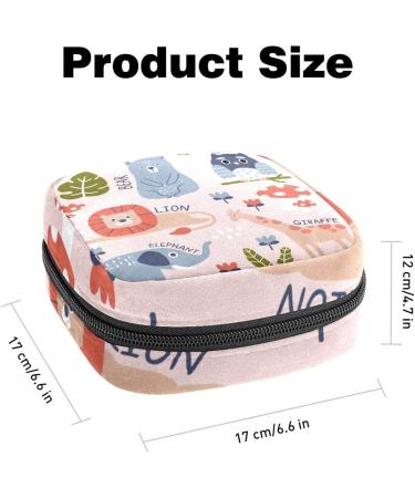 Shop Women's Bonds Storage Pockets Stillpad Halter - Portable Period Kit Bag with Animal Pattern | Feminine Products for Girls - Buy Online on GoSupps.com