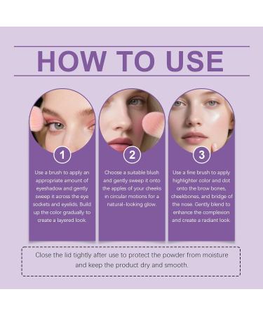  XINRAN Highlighting Eye Cheek Paletted Eye Contour Palette All-in-One Makeup Palette Complete Makeup Palettes Suitable for Eyeshadow Blush and Highlighter Palette - Buy Online on GoSupps.com