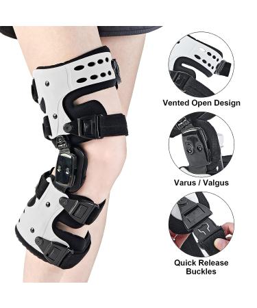 RISURRY OA Unloader Knee Brace for Arthritis Pain Relief | Osteoarthritis Support | Bone on Bone Joint Pain Relief | Medial/Lateral Degeneration Brace | Universal-Right Leg - Buy Online on GoSupps.com