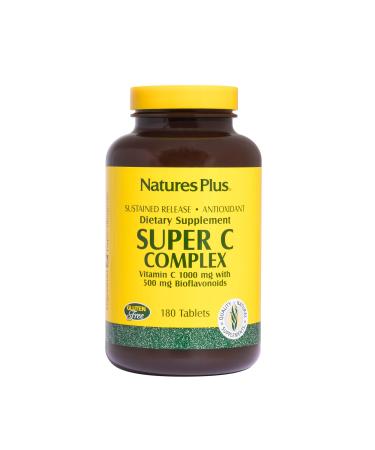 Nature's Plus Super C Complex 180 Tablets