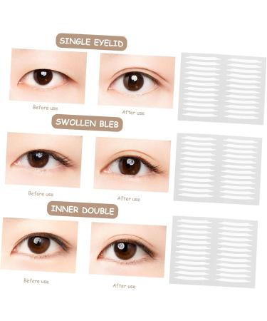 COHEALI 30 Sheets Double Sided Double Eyelid Sticker Korean Makeup Eye Shaping Makeup Supplies Clear Stickers Female Eyelid Makeup Sticker White Woman South Korea Tape Invisible - Buy Online on GoSupps.com