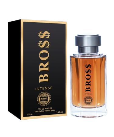 Hybrid & Company Bro$$ Intense For Men Pour Homme Eau De Toilette Natural Spray 3.4FL.OZ
